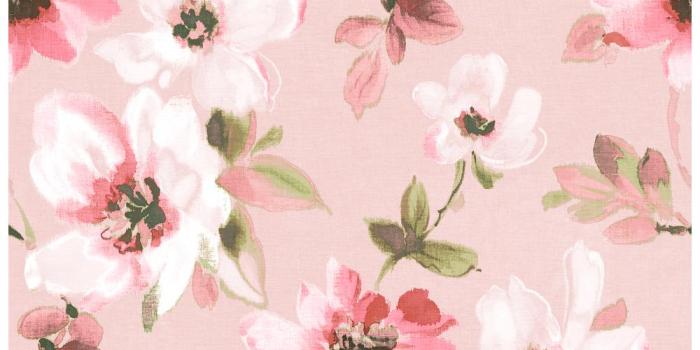 1000x1000 56.4 sq. ft. Reign Pink Bouquet Wallpaper