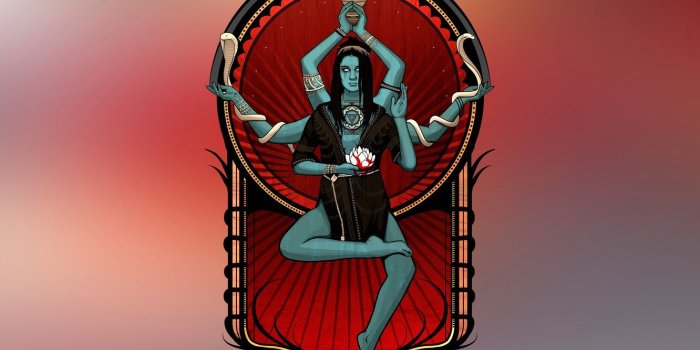 1332x850 Wallpaper Girl, Goddess, kali, Cali, kali linux images for desktop