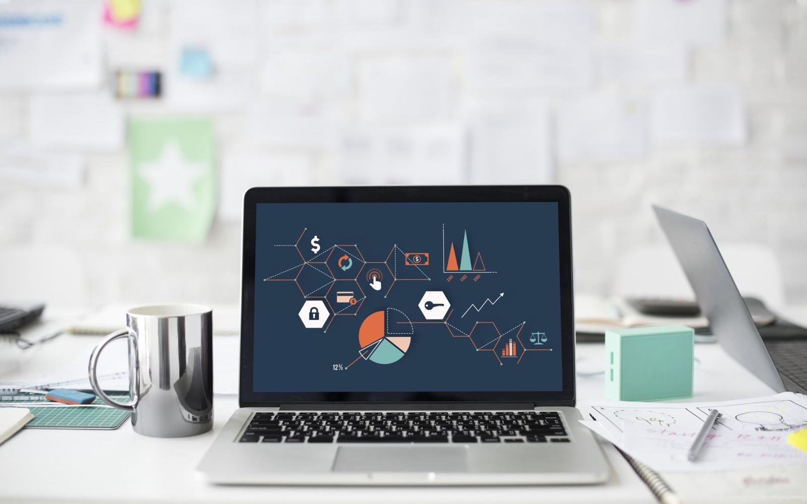 2560x1600 Office Laptop ❤ 4K HD Desktop Wallpaper for 4K Ultra HD TV • Dual