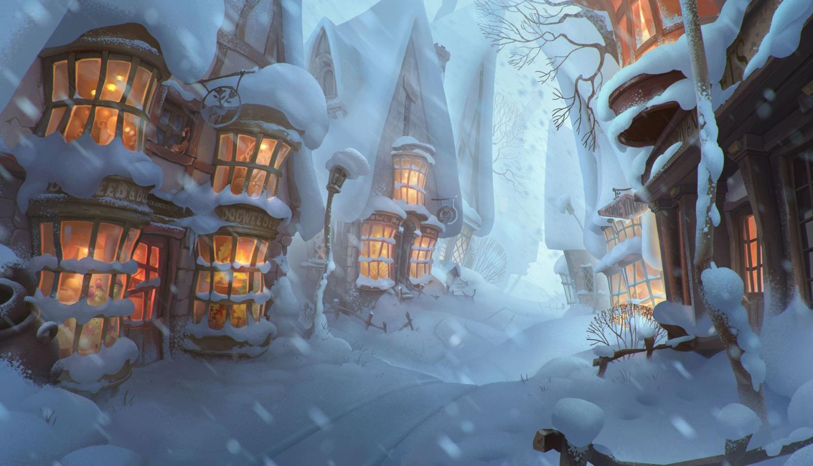 1920x1102 Winter is coming to Hogsmeade!