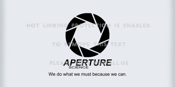 1280x1024 aperture laboratories video games portal signs logo science