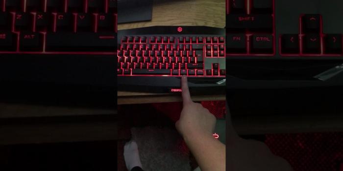 1280x720 Change the color on your Cyberpower computer and keyboard (Quick and Easy)