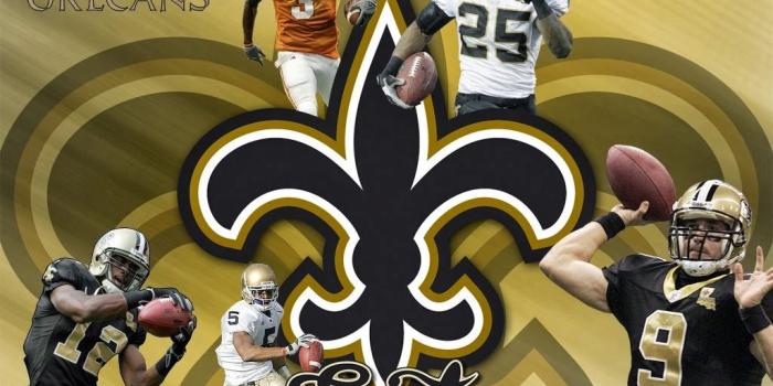 1024x768 NFL Team Logo New Orleans Saints wallpaper 2018 in Football