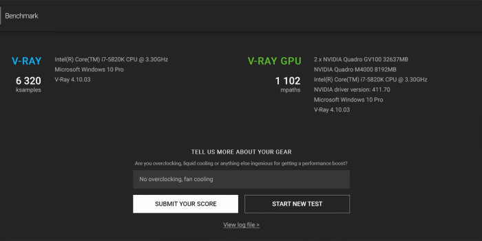 1920x836 V-Ray Benchmark – Standalone app for testing CPU and GPU render