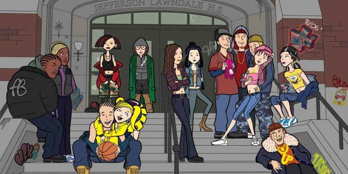 1920x1080 ghetto, City, Cartoon, Fan art, Tv series, MTV HD Wallpapers