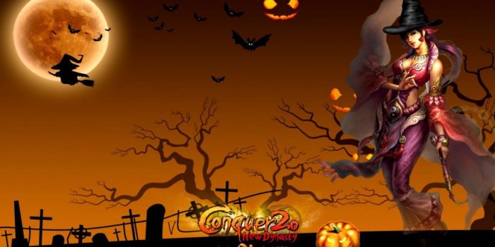 1368x819 Animated Halloween Wallpaper | Best Wallpaper Background