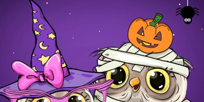 1080x2220 animated halloween wallpaper