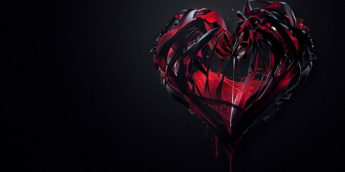 1600x1200 Black Roses with Blood | black red blood drops artwork hearts black