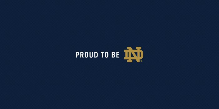 2048x2048 Wallpapers // Proud to Be ND // University of Notre Dame