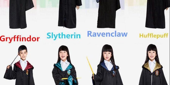 950x944 Harry Potter Cosplay Costume Robe Kids Adult Gryffindor Slytherin Ravenclaw  Hufflepuff Cloak Halloween Cosplay Clothes OOA2869