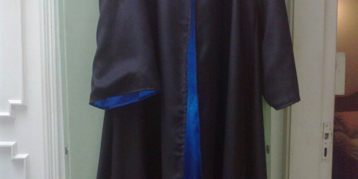 1944x2592 Ravenclaw robe my mom made :3 | Harry Potter | Nike jacket, Jackets