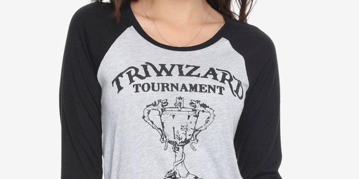 1360x1836 Harry Potter Tri-Wizard Tournament Womens Raglan Top - BoxLunch