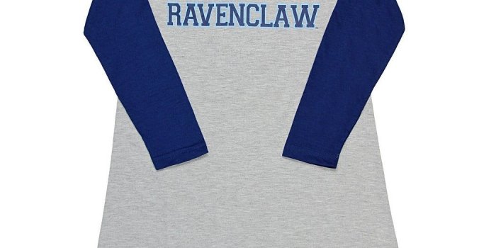 1050x1050 Big Girls' Harry Potter Raglan Pajama Nightgown Sleep Shirt - Gryffindor,  Ravenclaw, Hufflepuff, Slytherin