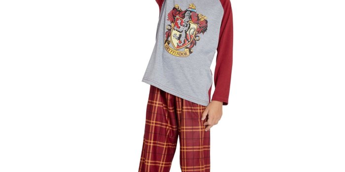 2000x2000 Harry Potter Pajamas Little And Big Boys' Raglan Shirt And Plaid Pants Set  -Gryffindor, Ravenclaw, Slytherin, Hufflepuff