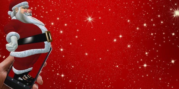 1332x850 Wallpaper hand, stars, Christmas, New year, Santa Claus, red