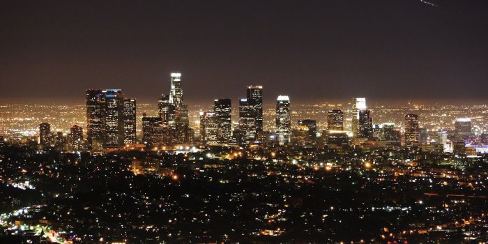 1600x1200 LA Skyline wallpaper | 1600x1200 | #65705