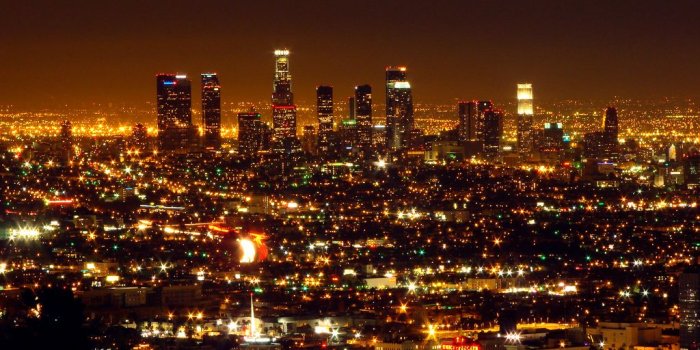 1024x768 LA Skyline wallpaper | 1024x768 | #2362