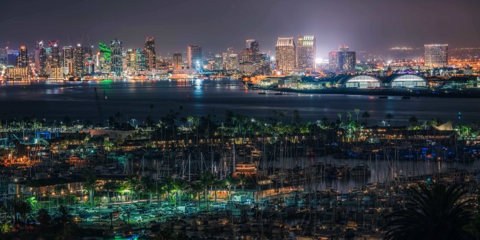 7675x4797 Group of Los Angeles Nightlife Wallpaper
