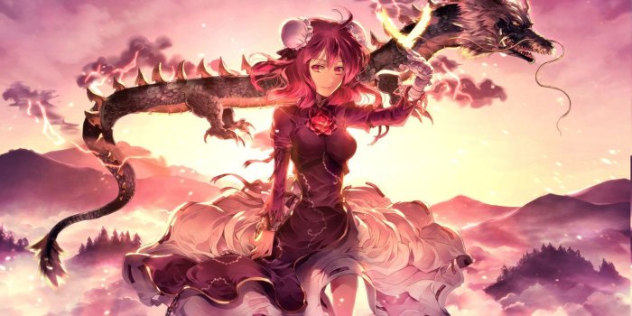 1772x1108 Anime Dragon Wallpapers - Top Free Anime Dragon Backgrounds