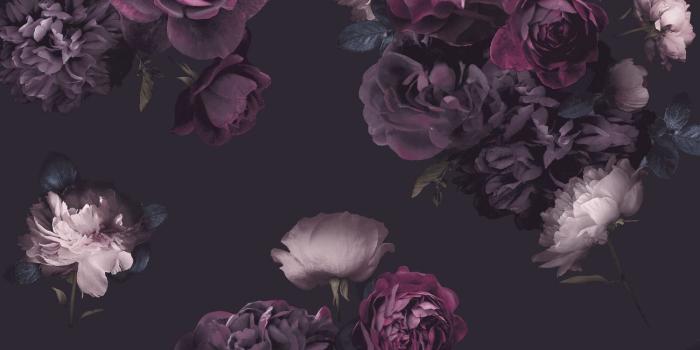 1500x1500 Details about EUPHORIA FLORAL WALLPAPER FLOWERS PURPLE PLUM 697500 ARTHOUSE