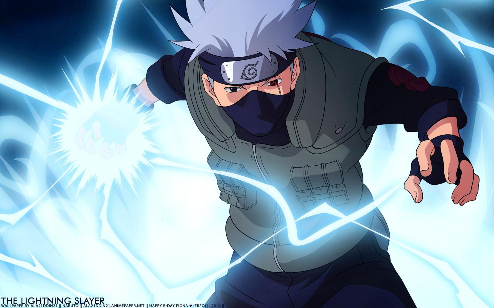2560x1600 Kakashi Hatake Lightning Blade Wallpapers