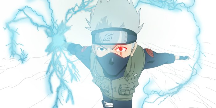 4608x2592 LIGHTNING BLADE! A Kakashi coloring! : Naruto
