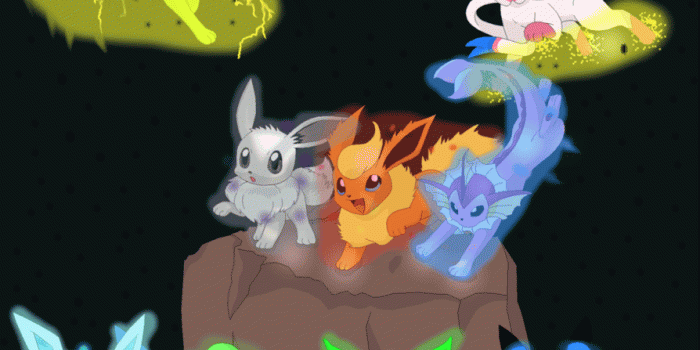 894x894 18091 shiny eevee wallpaper