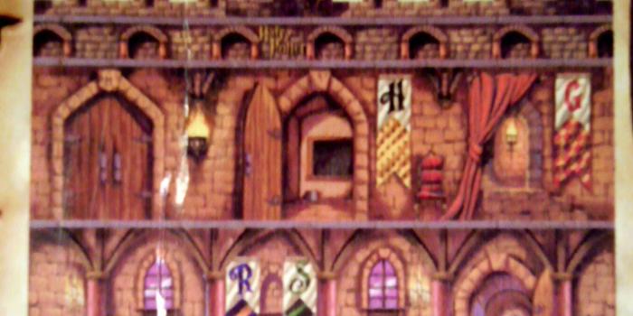 1385x1372 Amazon.com: Harry Potter Hogwarts Castle and Stickers Wallpaper