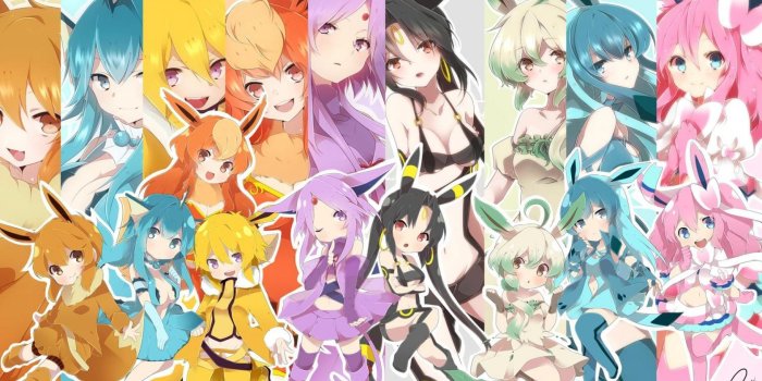 1920x1080 Cute eevee evolutions wallpaper Gallery