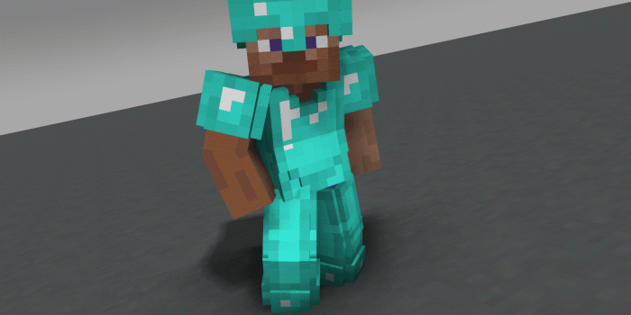 1920x1080 Diamond Armor model - Rigs - Mine-imator forums
