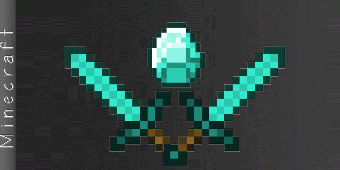 1900x1069 Minecraft Diamond and Diamond Swords Wallpaper | pokemon | Minecraft