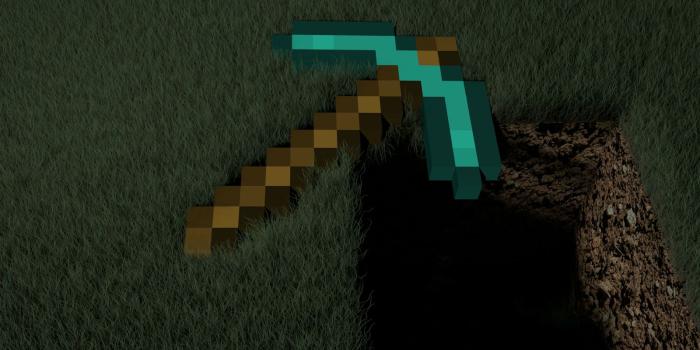 1600x900 My less lazy diamond pickaxe wallpaper in Cinema 4D (you guys are