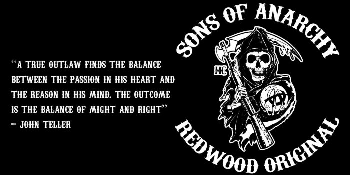 1680x1050 Friend bought be a new SOA t-shirt. The tag had a quote from JT on