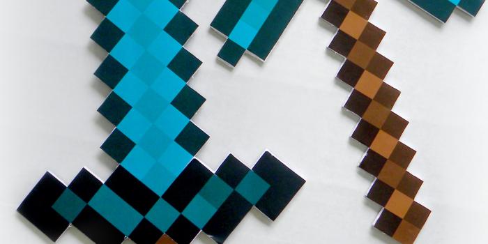 1811x2206 How to make a minecraft diamond sword and diamond pickaxe