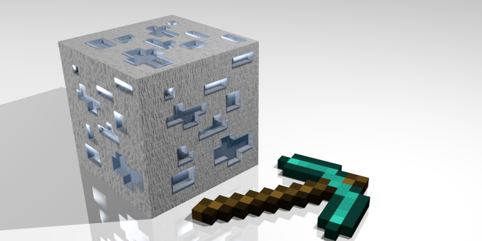 1920x1080 Minecraft Diamond Wallpaper - Real Life Minecraft Diamond Ore