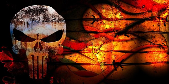 1920x1080 The Punisher Skull Wallpaper on WallpaperGet.com
