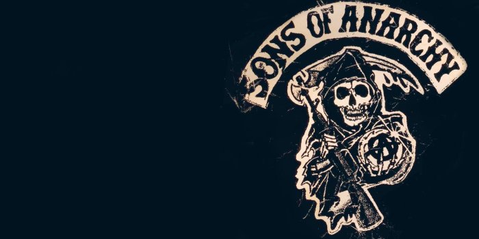 2000x1201 Sons of Anarchy Logo Wallpapers Free download