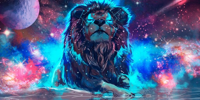 2560x1700 68+ Colorful Lion Wallpapers on WallpaperPlay