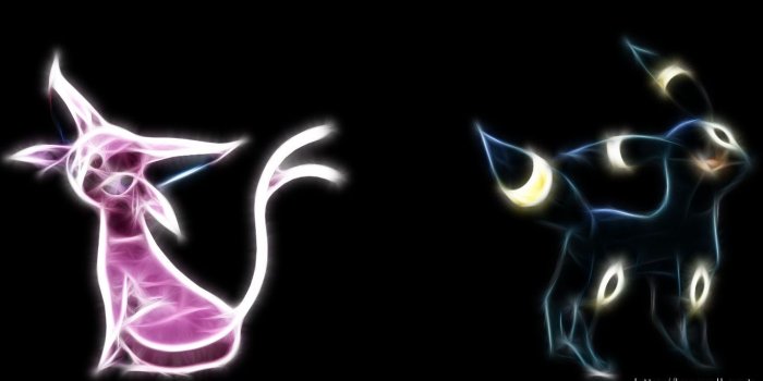 1366x768 Espeon and Umbreon Wallpapers - Top Free Espeon and Umbreon
