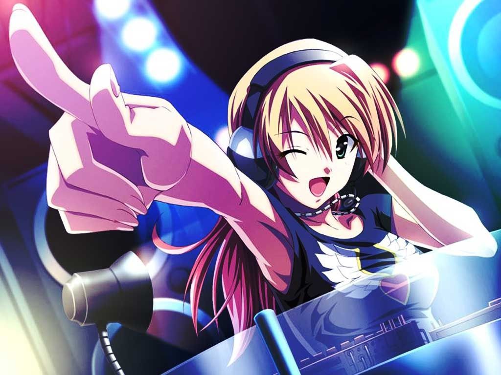 1024x768 91+] Anime DJ Wallpapers on WallpaperSafari