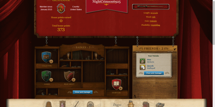 1366x768 Pottermore | Hogwarts