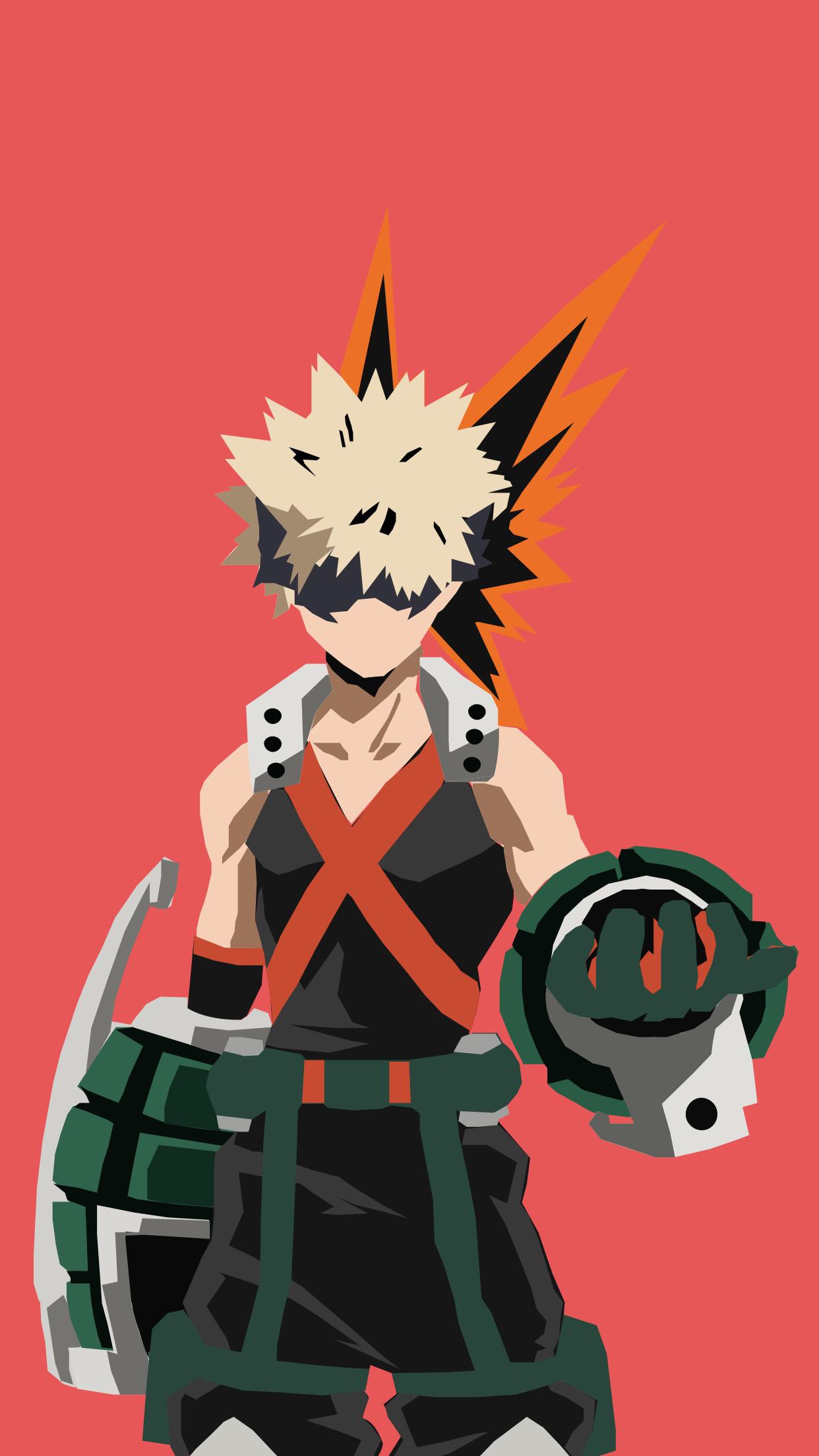 1242x2208 Katsuki Bakugo Phone wallpaper : BokuNoHeroAcademia