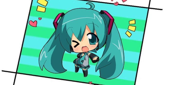 1024x768 Miku Hatsune Chibi - Vocaloids Wallpaper (12715728) - Fanpop