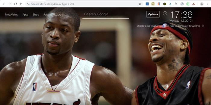 1597x902 How to remove NBA Allen Iverson Wallpaper HD New Tab Themes redirect