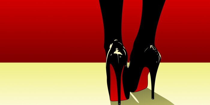 3554x1999 Pop Art High Heels Shoes Red Bottom ❤ 4K HD Desktop Wallpaper for