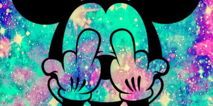 1080x1920 Grunge Mickey Mouse Galaxy Wallpaper #androidwallpaper
