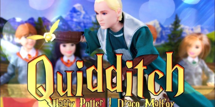 1280x720 Unbox Daily: Harry Potter Quidditch - Draco Malfoy | Harry Potter PLUS DIY  Mini Rooms