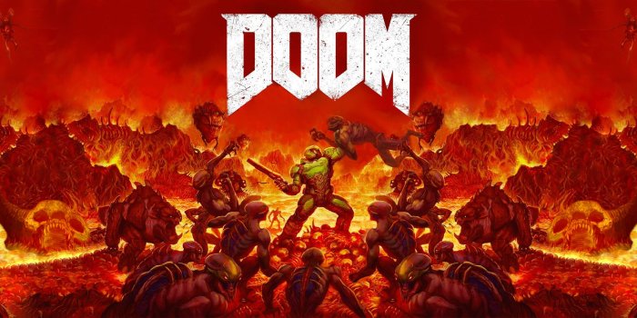 5760x1080 Doom Wallpaper 5760x1080 (Using original game artwork) : Doom
