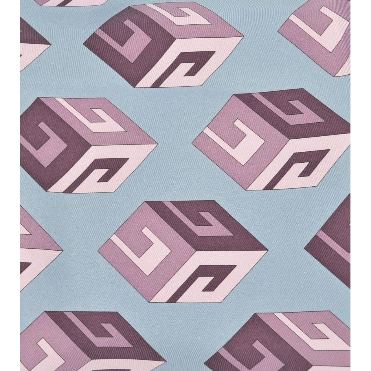 1282x1282 Gucci Women's 464688 Cube GG Wallpaper Silk Twill Neck Scarf 35