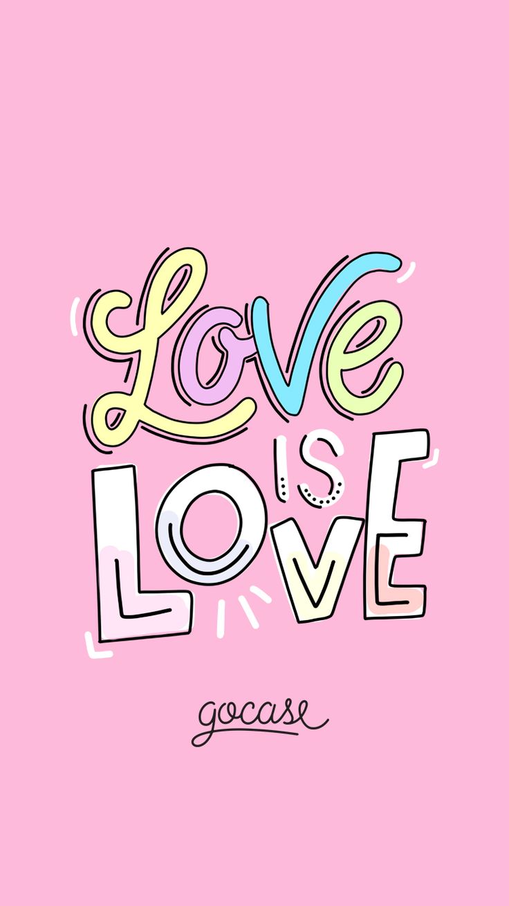 736x1309 Gucci Wallpapers: Wallpaper Love is Love by Gocase – Best Wallpapers